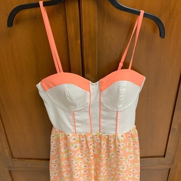 COPY - Hit List corset style mini dress small adjustable straps 15-16in pit - Picture 2 of 3